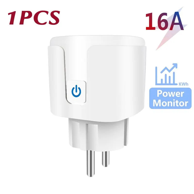 Smart Plug EU 20A WiFi — Voice Control with Alexa & Google Assistant