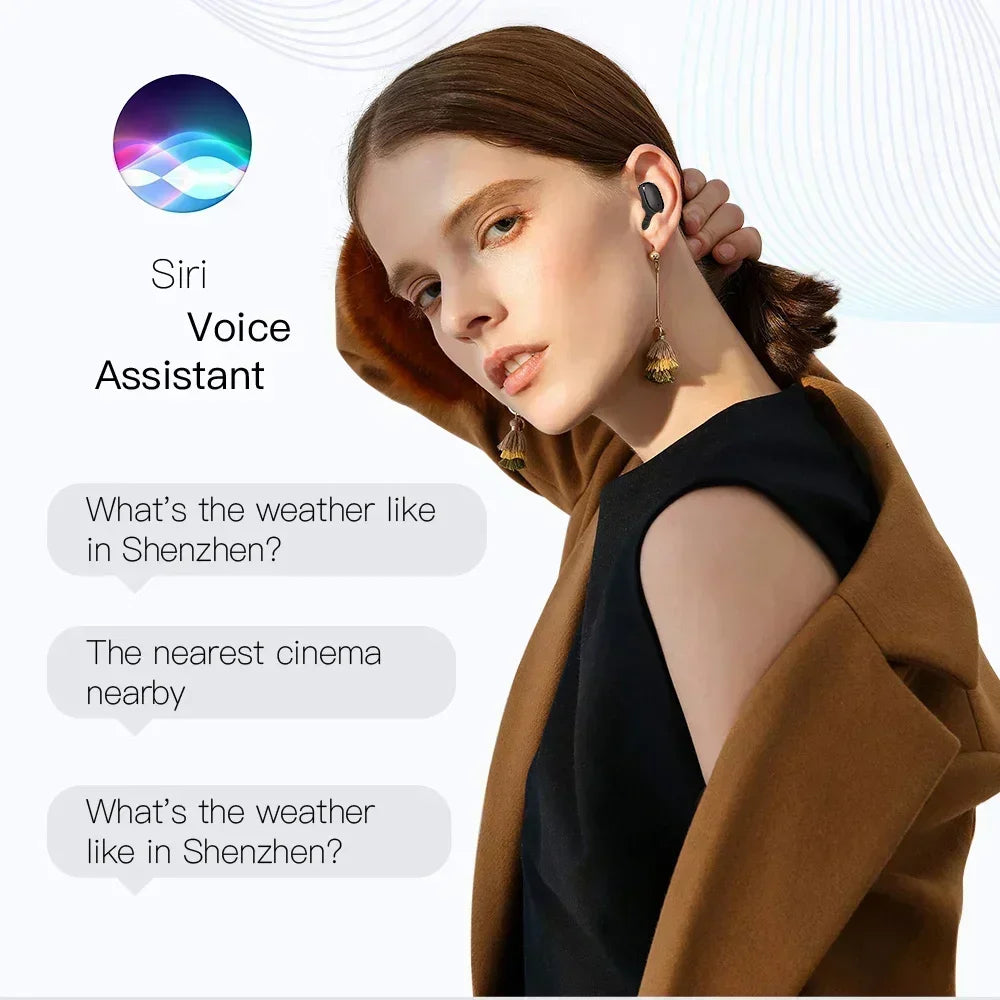 2025New E6S Wireless Bluetooth Earphones A6S TWS Headset Noise Cancelling Earphones With Microphone Headphones For iPhone Xiaomi